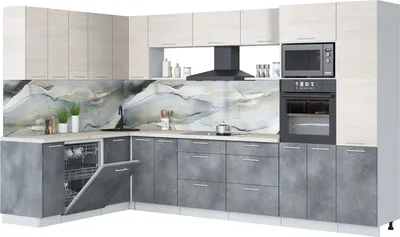 Кухонный гарнитур, Мила Лайт 1.896х3.38
Кухонный гарнитур, Мила Лайт 1.896х3.38