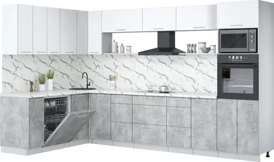 Кухонный гарнитур, Мила Лайт 1.896х3.38-2
Кухонный гарнитур, Мила Лайт 1.896х3.38-2