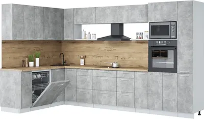 Кухонный гарнитур, Мила Лайт 1.896х3.48
Кухонный гарнитур, Мила Лайт 1.896х3.48