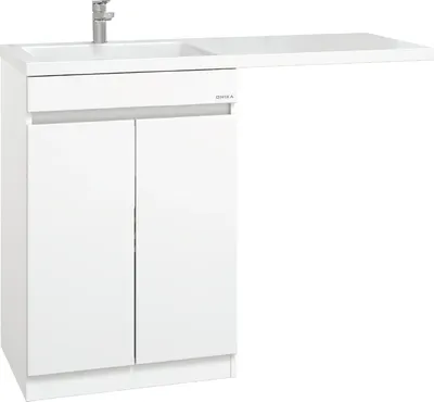 Тумба с умывальником, Милтон Нова 58 105805 + Madera Kamilla 120 L
Тумба с умывальником, Милтон Нова 58 105805 + Madera Kamilla 120 L