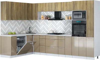 Кухонный гарнитур, Мила Gloss 1.896х3.28
Кухонный гарнитур, Мила Gloss 1.896х3.28