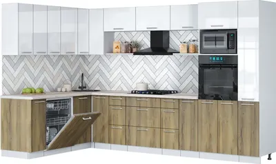 Кухонный гарнитур, Мила Gloss 1.896х3.28
Кухонный гарнитур, Мила Gloss 1.896х3.28