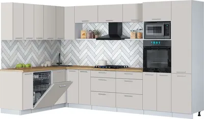 Кухонный гарнитур, Мила Gloss 1.896х3.38
Кухонный гарнитур, Мила Gloss 1.896х3.38