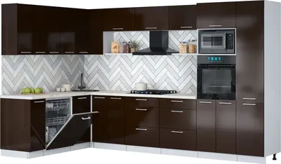 Кухонный гарнитур, Мила Gloss 1.896х3.38
Кухонный гарнитур, Мила Gloss 1.896х3.38