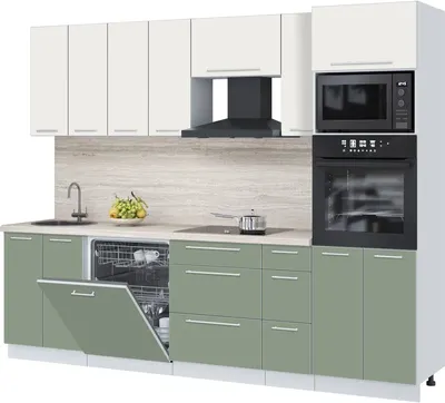 Кухонный гарнитур, Пластик 2.7-ПМ1
Кухонный гарнитур, Пластик 2.7-ПМ1