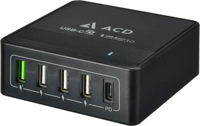 Зарядное устройство сетевое, ACD-P605U-V1B
Зарядное устройство сетевое, ACD-P605U-V1B