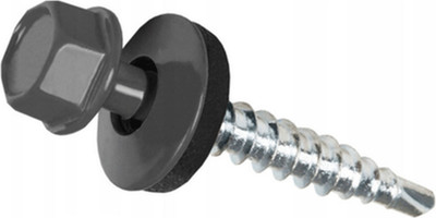 Саморез, Кровельный 5.5x19 RAL 7024
Саморез, Кровельный 5.5x19 RAL 7024