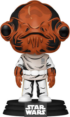 Фигурка коллекционная, POP! Bobble Star Wars. Admiral Ackbar Retro Exc / Fun85342
Фигурка коллекционная, POP! Bobble Star Wars. Admiral Ackbar Retro Exc / Fun85342