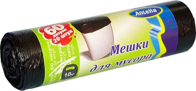 Пакеты для мусора, 60л 7мкм
Пакеты для мусора, 60л 7мкм