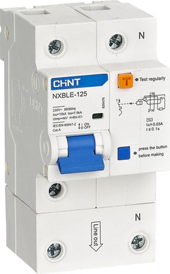 Дифференциальный автомат, NXBLE-125 1P+N 125A C 100mA AС С 10kA (R) / 820504
Дифференциальный автомат, NXBLE-125 1P+N 125A C 100mA AС С 10kA (R) / 820504