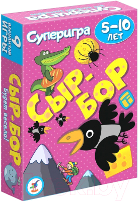 Развивающая игра Дрофа-Медиа, Суперигра. Сыр-бор / DR-3578
Развивающая игра Дрофа-Медиа, Суперигра. Сыр-бор / DR-3578