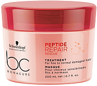 Маска для волос Schwarzkopf Professional, BC Bonacure Peptide Repair Rescue Treatment For Fine to Normal
Маска для волос Schwarzkopf Professional, BC Bonacure Peptide Repair Rescue Treatment For Fine to Normal