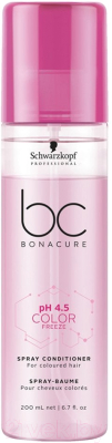 Кондиционер-спрей для волос Schwarzkopf Professional, BC Bonacure pH 4.5 Color Freeze for Coloured Hair
Кондиционер-спрей для волос Schwarzkopf Professional, BC Bonacure pH 4.5 Color Freeze for Coloured Hair