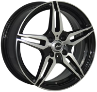 Литой диск, AF-10 16x6.5" 4x100мм DIA 60.1мм ET 50мм BKF 
Литой диск, AF-10 16x6.5" 4x100мм DIA 60.1мм ET 50мм BKF