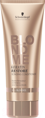 Кондиционер для волос Schwarzkopf Professional, BlondMe Keratin Restore Bonding All Blondes
Кондиционер для волос Schwarzkopf Professional, BlondMe Keratin Restore Bonding All Blondes