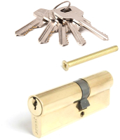 Цилиндровый механизм замка Apecs, SC-80(35/45)-Z-G
Цилиндровый механизм замка Apecs, SC-80(35/45)-Z-G