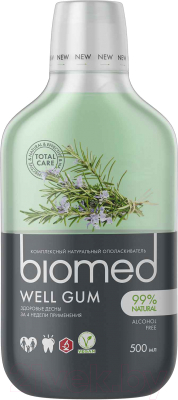 Ополаскиватель для полости рта Biomed, Well Gum 
Ополаскиватель для полости рта Biomed, Well Gum