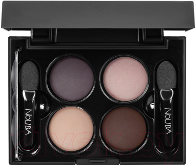 Палетка теней для век Nouba, Коричневый;розовый;бежевый;фиолетовый, Quattro Eyeshadow 633
Палетка теней для век Nouba, Коричневый;розовый;бежевый;фиолетовый, Quattro Eyeshadow 633