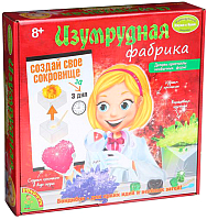 Набор для выращивания кристаллов Bondibon, Французские опыты. Изумрудная фабрика / ВВ1120-1
Набор для выращивания кристаллов Bondibon, Французские опыты. Изумрудная фабрика / ВВ1120-1
