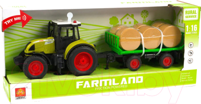 Трактор игрушечный WenYi, WY900E
Трактор игрушечный WenYi, WY900E