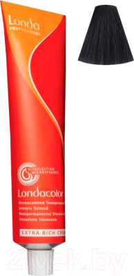 Крем-краска для волос Londa Professional, Брюнет;черный, Londacolor интенсивное тонирование 2/0
Крем-краска для волос Londa Professional, Брюнет;черный, Londacolor интенсивное тонирование 2/0