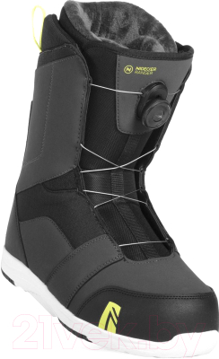 Ботинки для сноуборда Nidecker, Ranger Boa Charcoal 2018-19 
Ботинки для сноуборда Nidecker, Ranger Boa Charcoal 2018-19