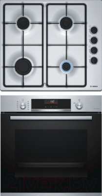 Комплект встраиваемой техники Bosch, HBG5360S0R + PBP6B5B60
Комплект встраиваемой техники Bosch, HBG5360S0R + PBP6B5B60