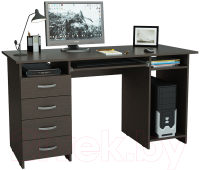 Компьютерный стол MFMaster, Милан-6П (0120) / МСТ-СДМ-6П-ВМ-03
Компьютерный стол MFMaster, Милан-6П (0120) / МСТ-СДМ-6П-ВМ-03