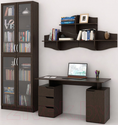 Комплект мебели для кабинета MFMaster, Нейт УШ-3-04 / Нейт-3-04-ВМ-02
Комплект мебели для кабинета MFMaster, Нейт УШ-3-04 / Нейт-3-04-ВМ-02