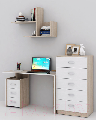 Комплект мебели для кабинета MFMaster, Слим УШ-2-02 / Слим-2-02-ДС-БТ-16
Комплект мебели для кабинета MFMaster, Слим УШ-2-02 / Слим-2-02-ДС-БТ-16