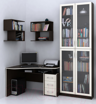 Комплект мебели для кабинета MFMaster, Триан УШ-5-01 / Триан-5-01-ВД-16 
Комплект мебели для кабинета MFMaster, Триан УШ-5-01 / Триан-5-01-ВД-16