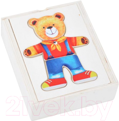 Развивающая игрушка Bondibon, Одень мишку / ВВ1104
Развивающая игрушка Bondibon, Одень мишку / ВВ1104