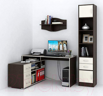 Комплект мебели для кабинета MFMaster, Краст УШ-2-03 / Краст-2-03-ВД-16
Комплект мебели для кабинета MFMaster, Краст УШ-2-03 / Краст-2-03-ВД-16