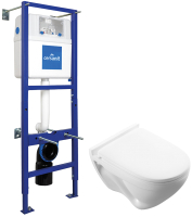 Унитаз подвесной с инсталляцией Sanita Luxe, Attica SL DM ATCSLWH0104 +S-IN-MZ-LEON_NEW
Унитаз подвесной с инсталляцией Sanita Luxe, Attica SL DM ATCSLWH0104 +S-IN-MZ-LEON_NEW