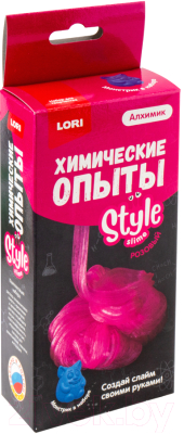 Набор для создания слайма Lori, Химические опыты. Монстрики Style Slime Розовый / Оп-026
Набор для создания слайма Lori, Химические опыты. Монстрики Style Slime Розовый / Оп-026