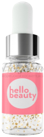 Сыворотка для лица Hello Beauty, Перед макияжем красные водоросли + 24К золото 
Сыворотка для лица Hello Beauty, Перед макияжем красные водоросли + 24К золото