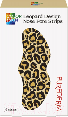 Маска для лица тканевая Purederm, Color!Skin Leopard Design Nose Pore Strips полоски для носа
Маска для лица тканевая Purederm, Color!Skin Leopard Design Nose Pore Strips полоски для носа