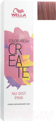 Крем-краска для волос Wella Professionals, Розовый, Color Fresh Create Оттеночная Nudist Pink
Крем-краска для волос Wella Professionals, Розовый, Color Fresh Create Оттеночная Nudist Pink