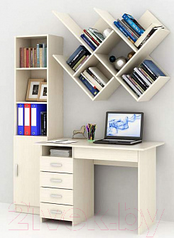 Комплект мебели для кабинета MFMaster, Милан УШ-3-02 / Милан-3-02-ДМ-16
Комплект мебели для кабинета MFMaster, Милан УШ-3-02 / Милан-3-02-ДМ-16