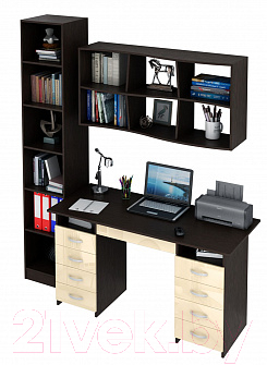 Комплект мебели для кабинета MFMaster, Милан УШ-10Я-04 Глянец / Милан-10Я-04-ВЖ-ГЛ
Комплект мебели для кабинета MFMaster, Милан УШ-10Я-04 Глянец / Милан-10Я-04-ВЖ-ГЛ