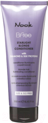 Кондиционер для волос Nook, BFree Starlight Blonde Conditioner д/сияния светлых волос 
Кондиционер для волос Nook, BFree Starlight Blonde Conditioner д/сияния светлых волос