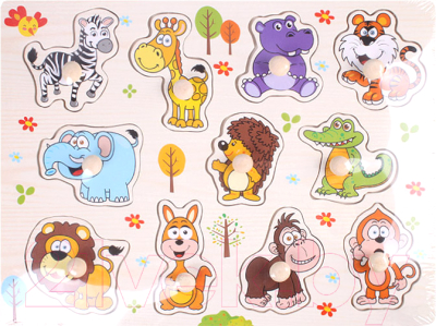 Развивающая игрушка Darvish, Вкладыши. Животные / DV-T-2399
Развивающая игрушка Darvish, Вкладыши. Животные / DV-T-2399