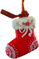 Елочная игрушка Erich Krause, Валенок узорный / 44208 
Елочная игрушка Erich Krause, Валенок узорный / 44208