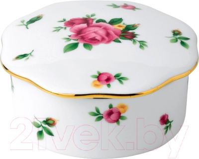 Шкатулка Wedgwood, New Country Roses White/Vintage / NCRWHI21578