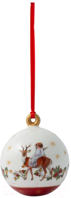 Шар новогодний Villeroy & Boch, Белый;красный;с рисунком, Annual Christmas Edition. Рождественский Шар 2020 / 14-8626-6864
Шар новогодний Villeroy & Boch, Белый;красный;с рисунком, Annual Christmas Edition. Рождественский Шар 2020 / 14-8626-6864