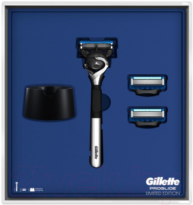 Набор для бритья Gillette, Fusion ProGlide Flexball Chrome+1 сменная+ProGlide 2 смен.кассет
Набор для бритья Gillette, Fusion ProGlide Flexball Chrome+1 сменная+ProGlide 2 смен.кассет