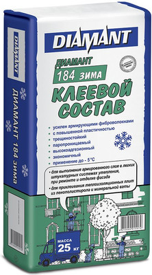 Клей для теплоизоляционных плит, ПМ КС 1 184 зима
Клей для теплоизоляционных плит, ПМ КС 1 184 зима