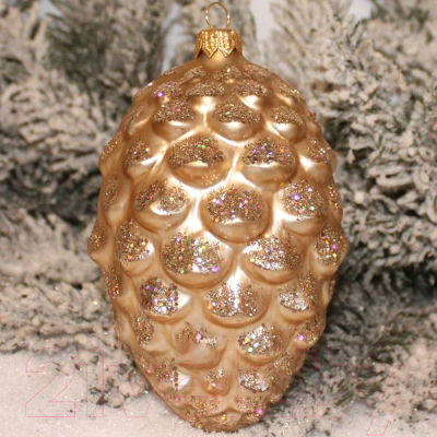 Елочная игрушка Orbital, Бежевый, Шишка сосновая / 200-035-2
Елочная игрушка Orbital, Бежевый, Шишка сосновая / 200-035-2