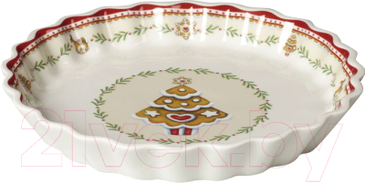 Тарелка закусочная (десертная) Villeroy & Boch, Winter Bakery Delight Пряничная елка / 14-8612-2677
Тарелка закусочная (десертная) Villeroy & Boch, Winter Bakery Delight Пряничная елка / 14-8612-2677