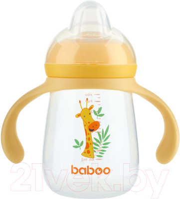 Поильник Baboo, Прозрачный;желтый, Safari / 8-120
Поильник Baboo, Прозрачный;желтый, Safari / 8-120
